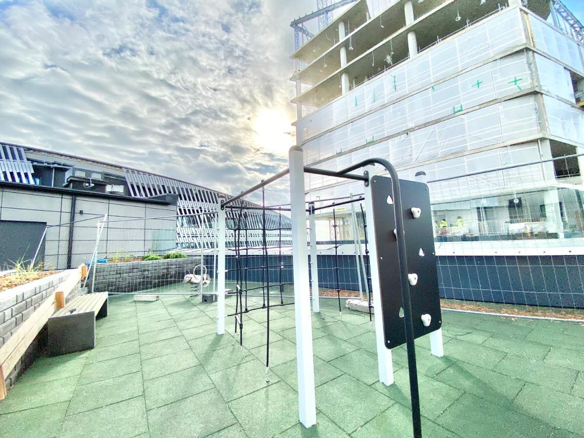 City Home Finland Arena Suite - Perfect Location With City View 坦佩雷 外观 照片