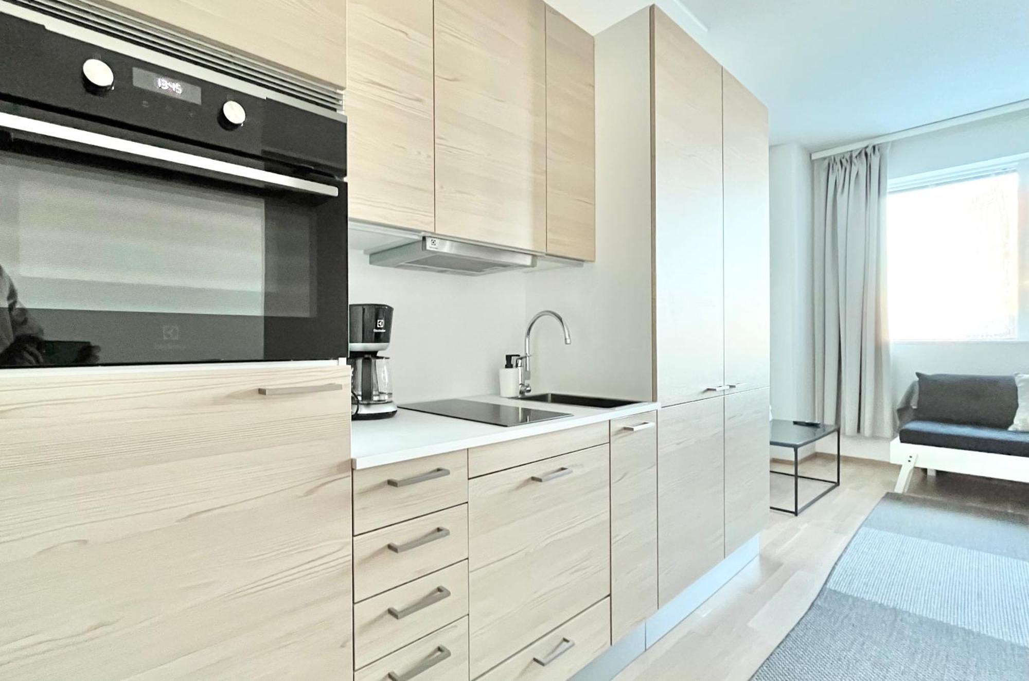 City Home Finland Arena Suite - Perfect Location With City View 坦佩雷 外观 照片